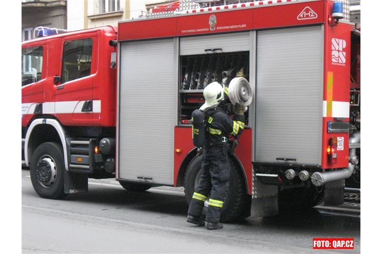 Zásah u požáru v bytě v Dobrovského ulici. Zásah u požáru v bytě v Dobrovského ulici.