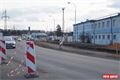 Stavba nové dvouproudové silnice na Jateční, která bude navazovat na nový most. 