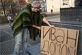Protest proti invazi na Krymu v Plzni na Masarykově náměstí.