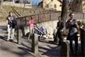 Někteří z návštěvníků měli to štěstí, že příjezd Bajkala viděli. 