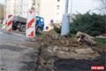 Zatím probíhají na místě hlavně terénní úpravy v okolí. Stavba ale nabere rychlost, hotovo má být na konci dubna. 