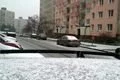 Plzní se přehnaly prudké přeháňky krup. 