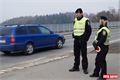 Strážníci měřili rychlost na Klatovské na příjezdu od Litic na Bory. 