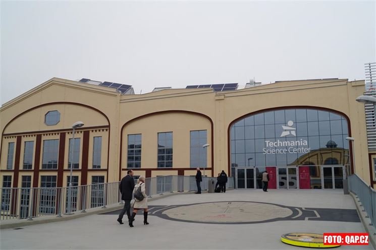 Nová rozšířená Techmania Science Center. Nová rozšířená Techmania Science Center.
