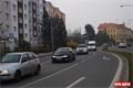 Masarykova ulice na Doubravce, kde akce probíhala, je po ránu jednou z nejrušnějších. 