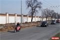 Stavba nové křižovatky a opravy komunikace v Borské u nového depa PMDP. 