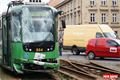 Srážka kamionu a tramvaje na Palackého.