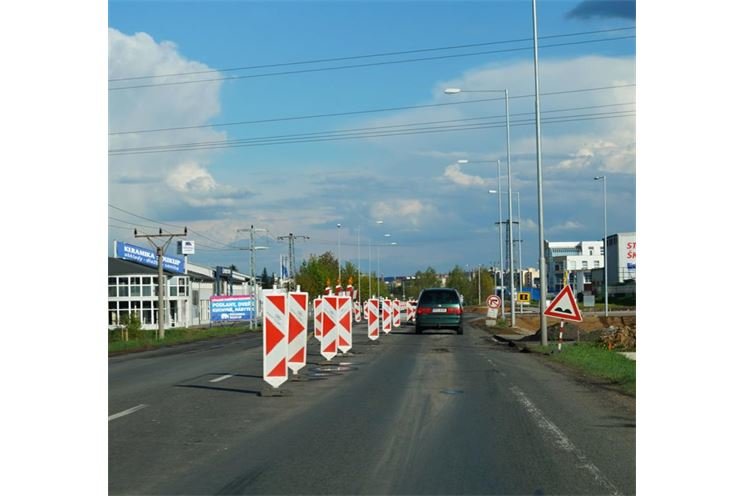 Omezení už v současné době platí u vyústění první části západního okruhu. 
