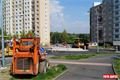 Stavba kruhového objezdu v Rabštejnské jde do finiše. Od 2. května bude plně průjezdný. 