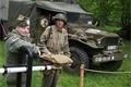 Slavnosti svobody 2014. Program nabízí i areál za Plazou, návštěvníkům je k dispozici i kemp vojenské techniky. 