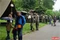 Slavnosti svobody 2014. Program nabízí i areál za Plazou, návštěvníkům je k dispozici i kemp vojenské techniky. 