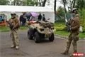 Slavnosti svobody 2014. Program nabízí i areál za Plazou, návštěvníkům je k dispozici i kemp vojenské techniky. 