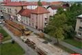 Stavební práce ve Chválenické ulici na Slovanech.