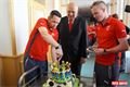 Přijetí FC Viktoria Plzeň na Krajském úřadě a podepsání deklarace s mládežnickými týmy.