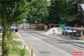 Opravy ve Chválenické ulici na Slovanech se přesunuly do zadní části u křižovatky s Jasmínovou ulicí.
