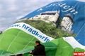 Nafukování horkovzdušného balonu