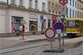 V Prešovské ulici už vyrostly náhradní tramvajové zastávky.