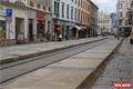 V Prešovské ulici už vyrostly náhradní tramvajové zastávky.