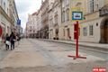 V Prešovské ulici už vyrostly náhradní tramvajové zastávky.