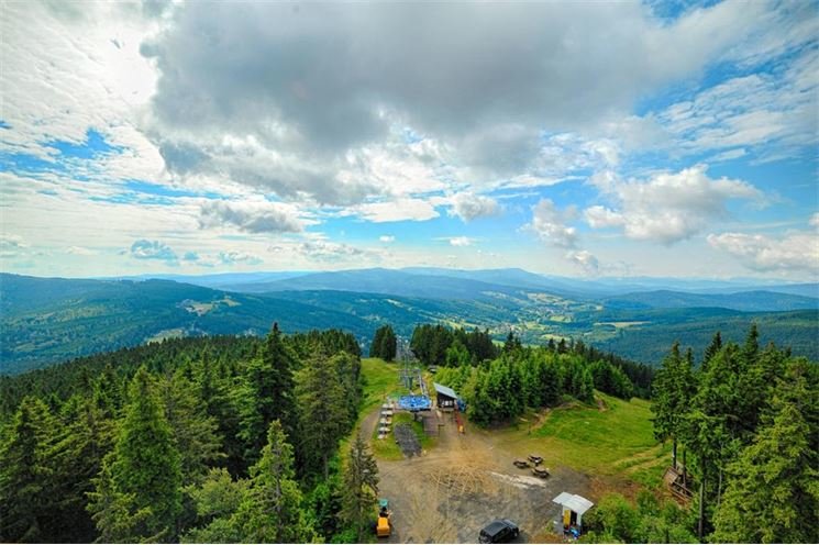 Nová rozhledna na Špičáku. Foto Ski&amp;Bike Špičák.