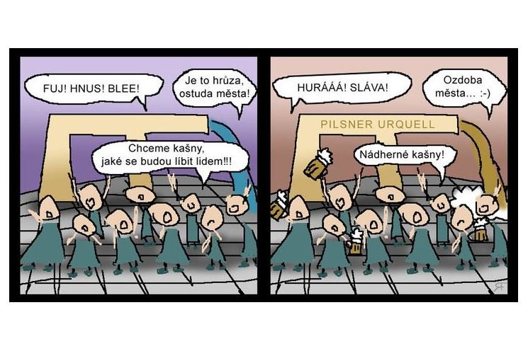 vtip kašny