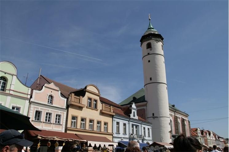 Šikmá věž v Domažlicích / foto QAP.CZ 