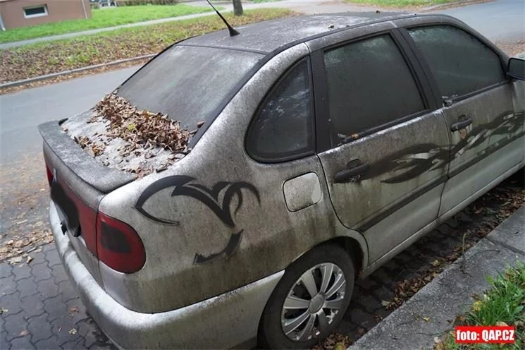Autovraky v ulicích_QAP_foto