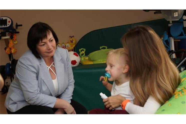 Návštěva Ivany Zemanové v Centru Hájek (5)