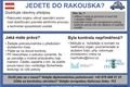 kartička rakousko