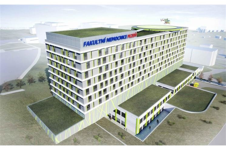 Vizualizace pavilonu chirurgických oborů (1)