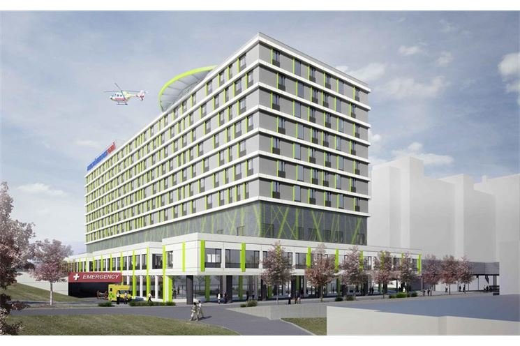 Vizualizace pavilonu chirurgických oborů (3)