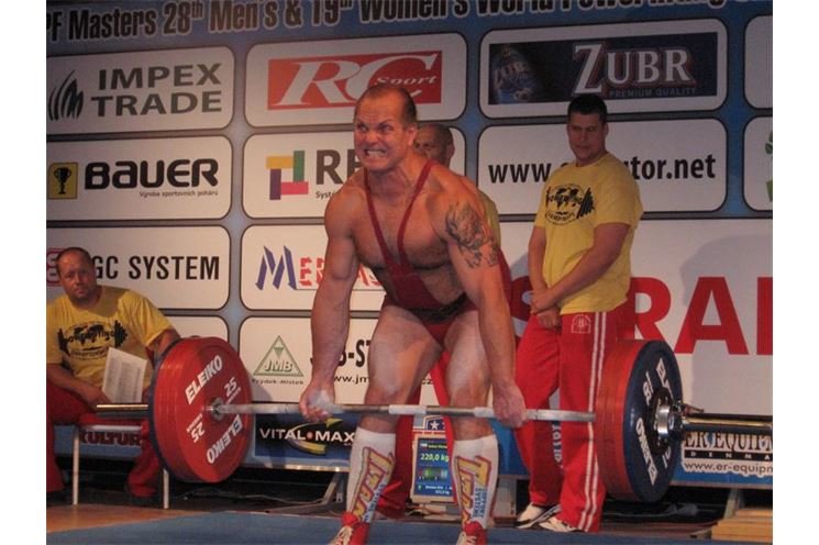 Michal Sekot dead lift 