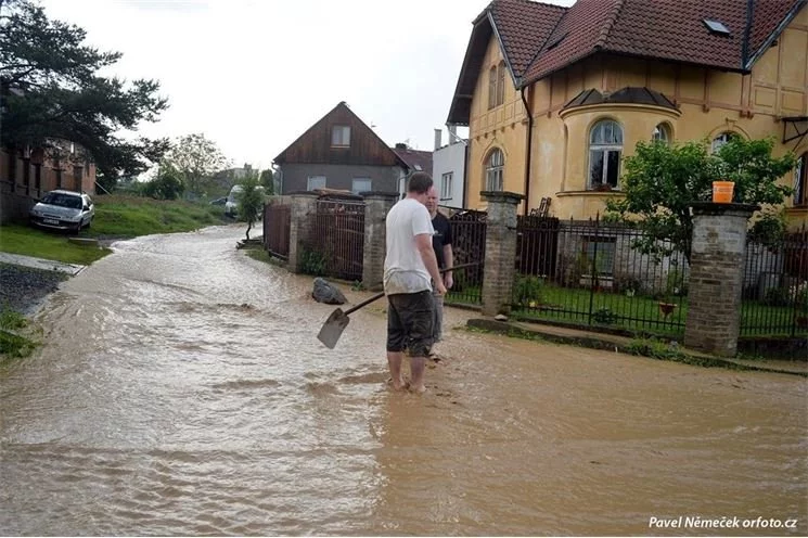 Plzeňsko přívalový déšť foto Němeček Pavel (1)