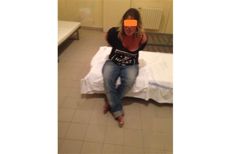 žena po převozu na PAZS