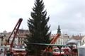 Vánoční strom Plzeň náměstí instalace (13)