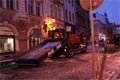 Oprava prasklého potrubí -Rooseveltova ulice Plzeň, 6. března 