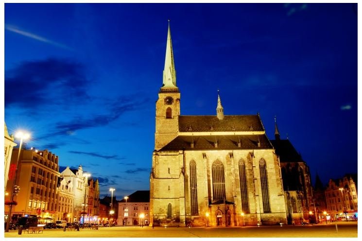 večerní Plzeň foto Milan Svoboda večerní Plzeň foto Milan Svoboda