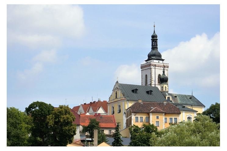 kostel všech svatách Stříbro - věž