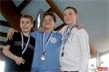 International Arena Swim Meeting 2017 Regensburg - uprostřed Dominik Suchý Radbuza Plzeň