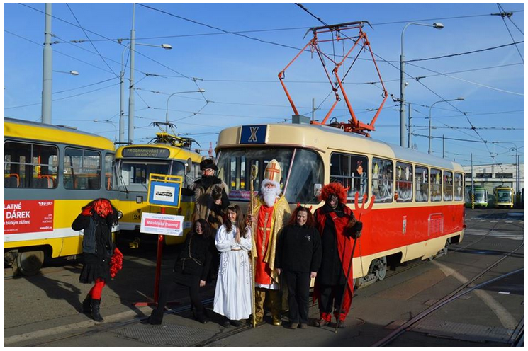 Mikulášská tramvaj Mikulášská tramvaj
