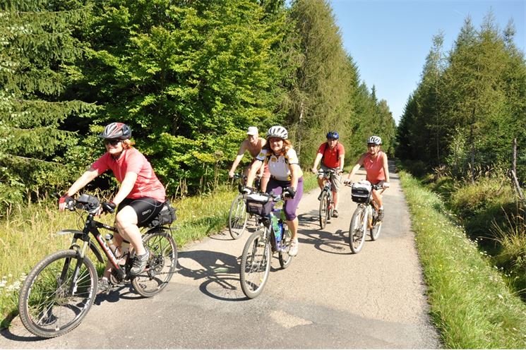 01_Cyklisté v Brdech_foto Radka ŽÁKOVÁ 01_Cyklisté v Brdech_foto Radka ŽÁKOVÁ