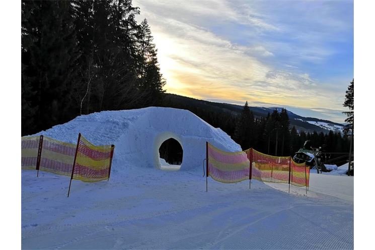 Tunel na funline,únor 19