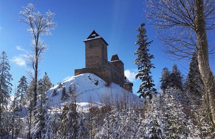 zimní Kašperk