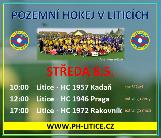 pozvánka pozemní hokej