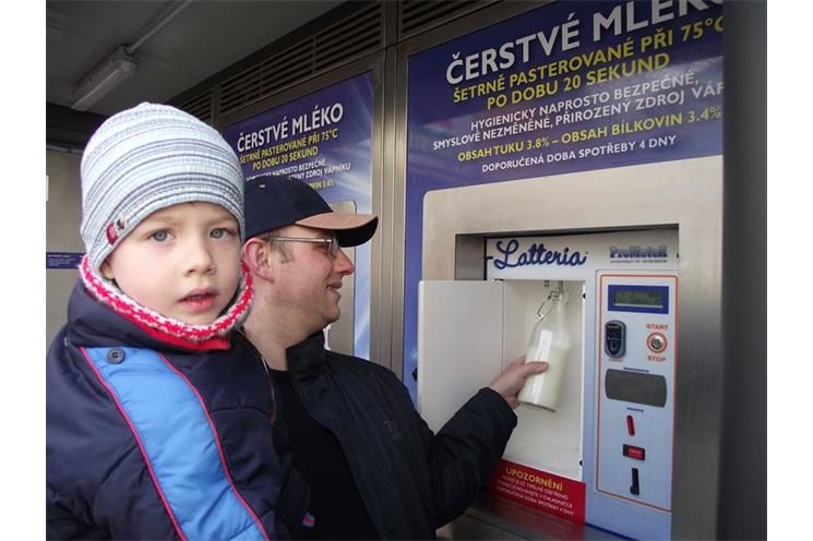 Matyáš s tatínkem