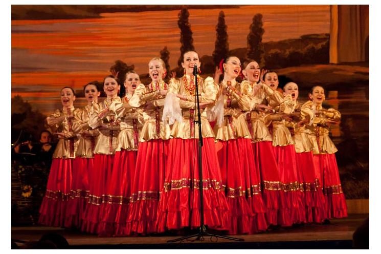 show ruských kozáků show ruských kozáků