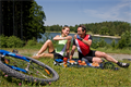 Donau-Ilz-Radweg_ Picknick am Eginger See