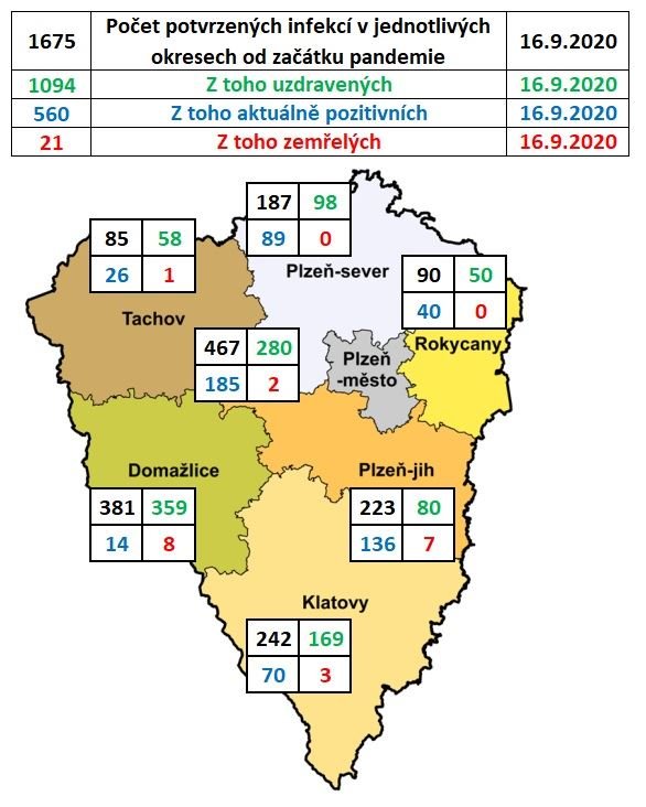 mapa nákazy 16. září