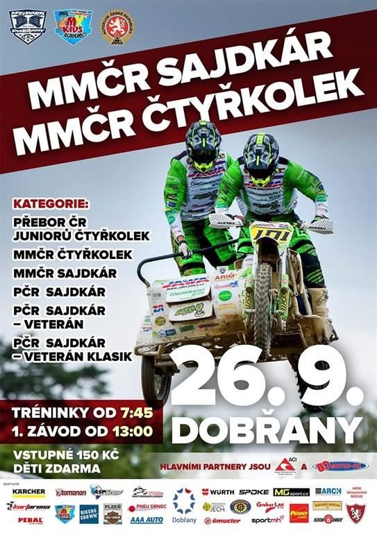 leták MMČR Dobřany