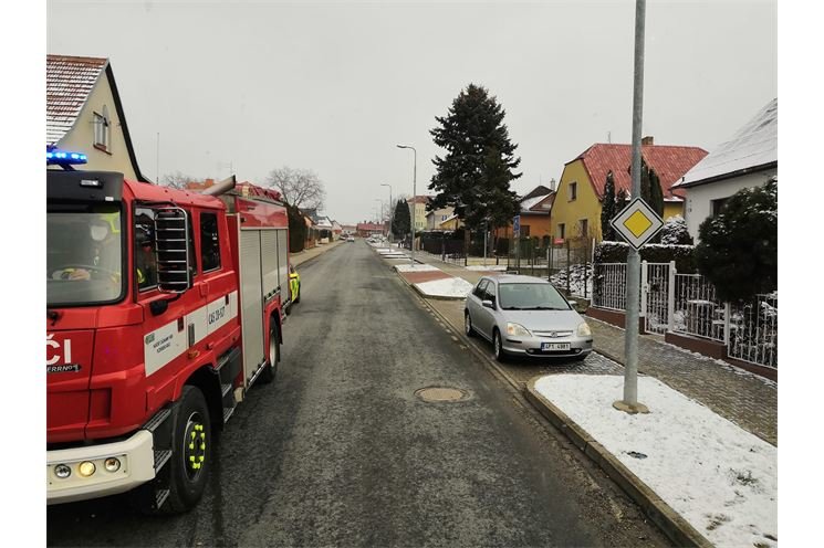 nehoda CHlumčany_sražené dítě_Hasiči Dobřany